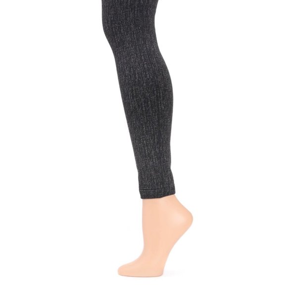 Muk Luks Womens Fleece Lined Leggings M/L NEW - Picture 4 of 4